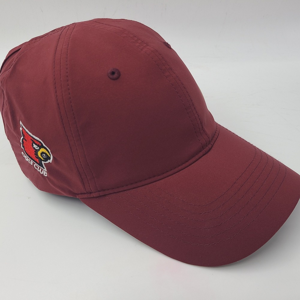 Women Louisville Cardinals Hat Adjustable Callaway PGA Ponyflo Ponytail‎ Opening